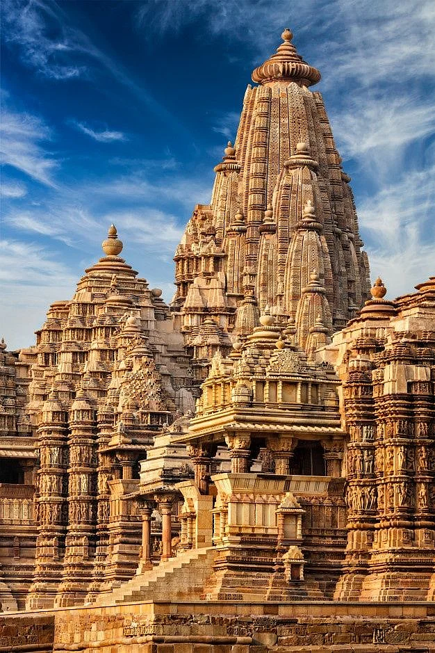 Premium Photo Famous temples of Khajuraho India