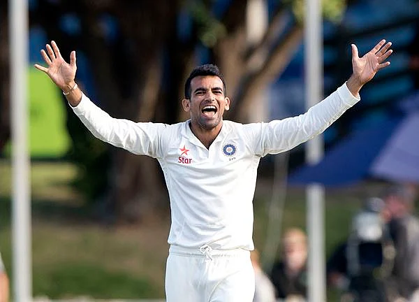 Zaheer Khan of India