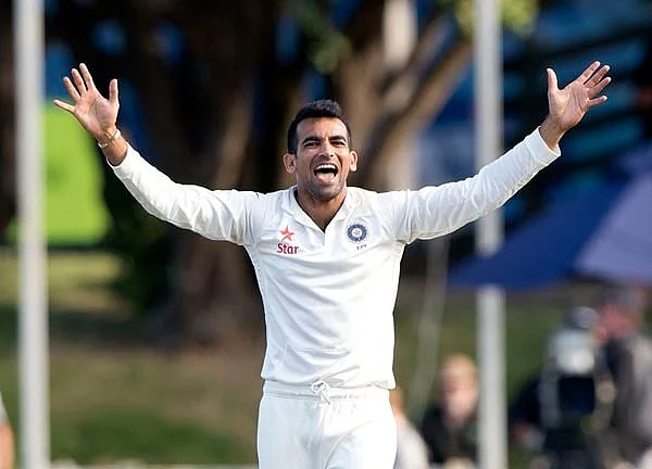 Zaheer Khan of India