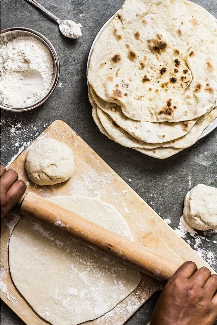 Easy Roti Recipe with Plain Flour The Bellephant