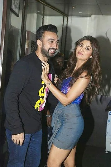 Raj kundra and Shilpa Shetty