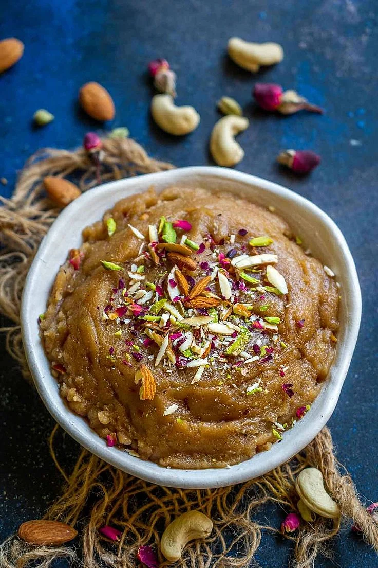 almond halwa 3