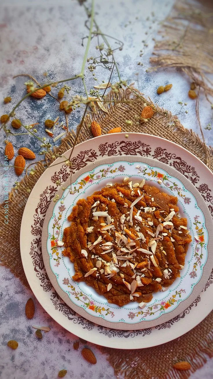 almond halwa 4