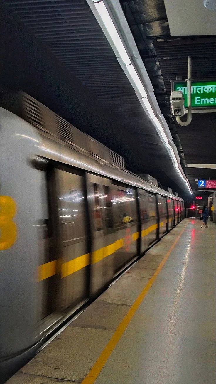 Delhi metro 🚇🫶