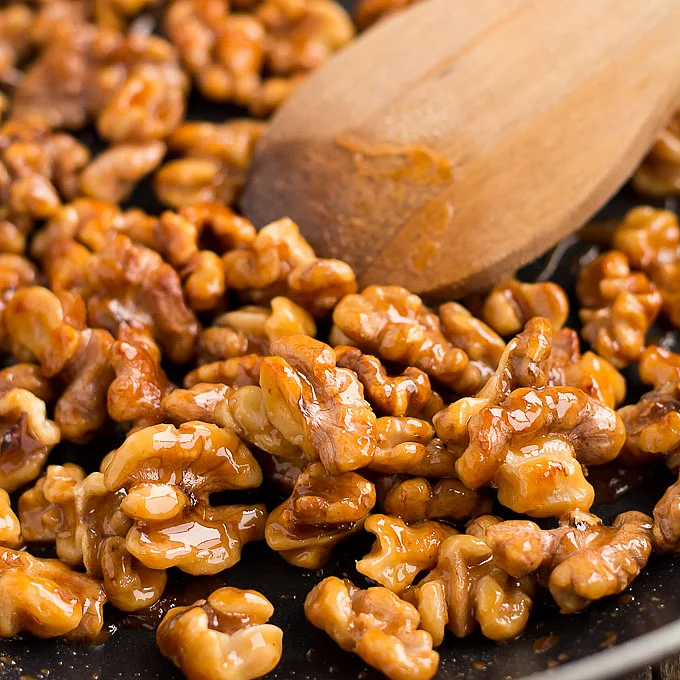 honey glazed walnuts fb
