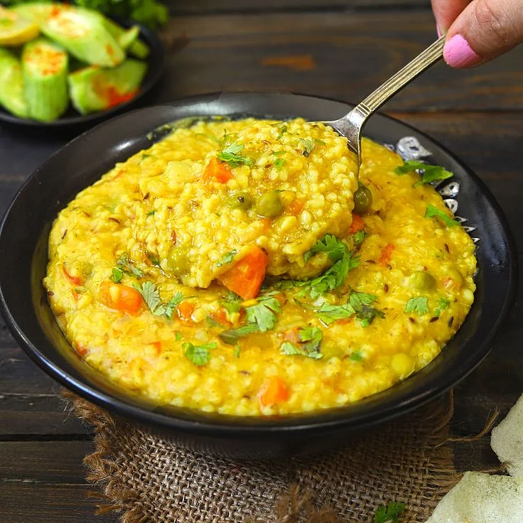 vegetable khichdi 4