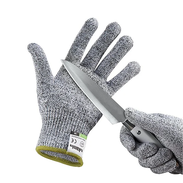 Paire de gants de protection Anti Coupure 4 Tailles L