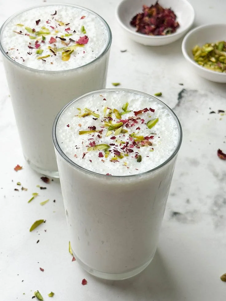 Sweet Lassi Recipe Indian Yogurt Drink