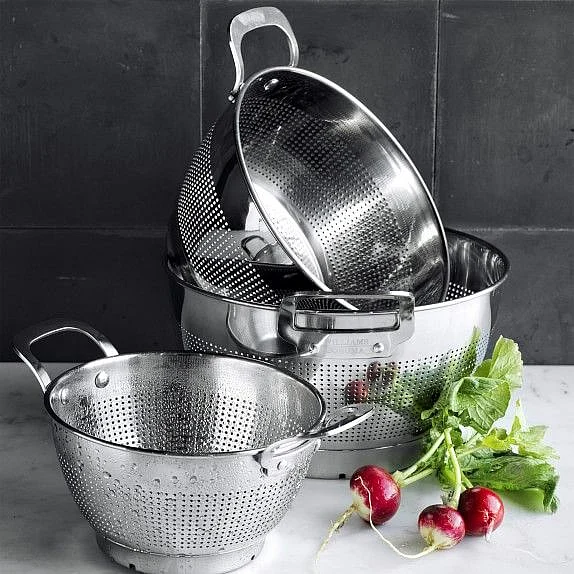 Williams Sonoma Stainless Steel Colanders