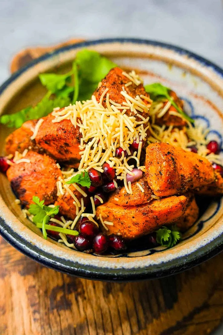 Sweet Potato Chaat 8