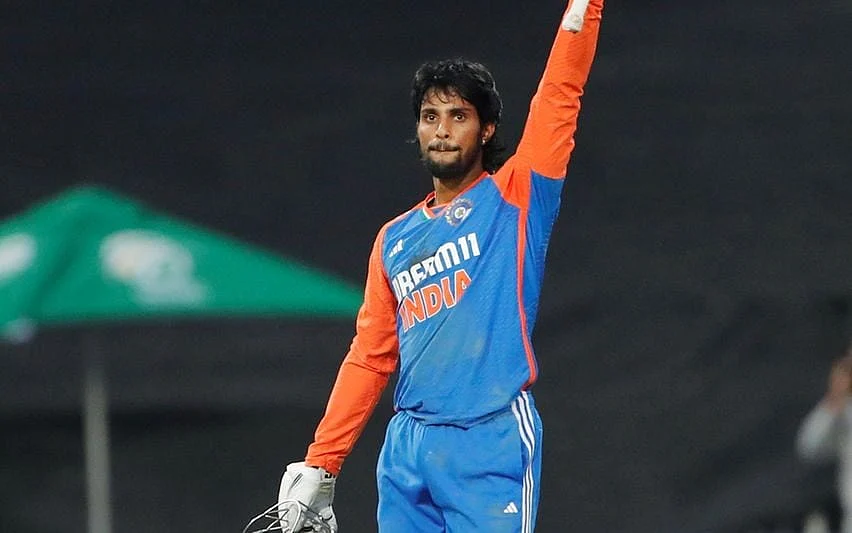 Tilak Verma 4th T20I