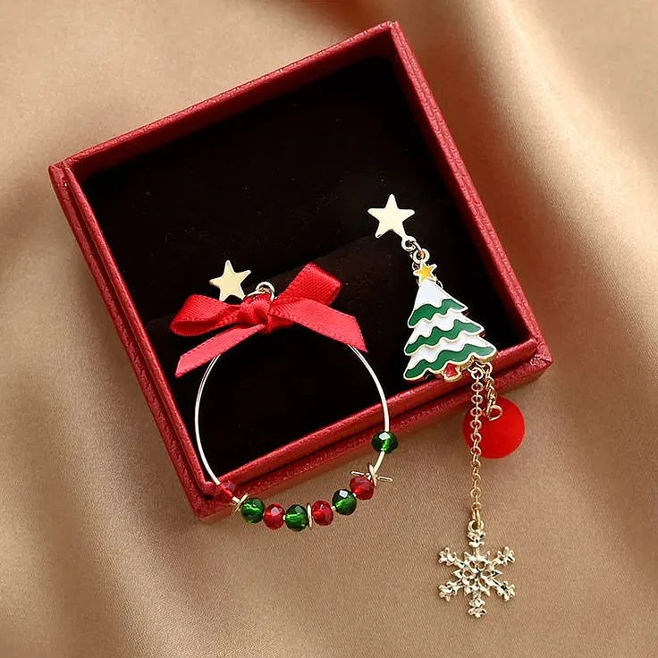 christmas earrings