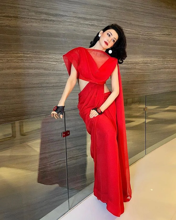 Shalini Passi giving us some major concept saree look goals from SN