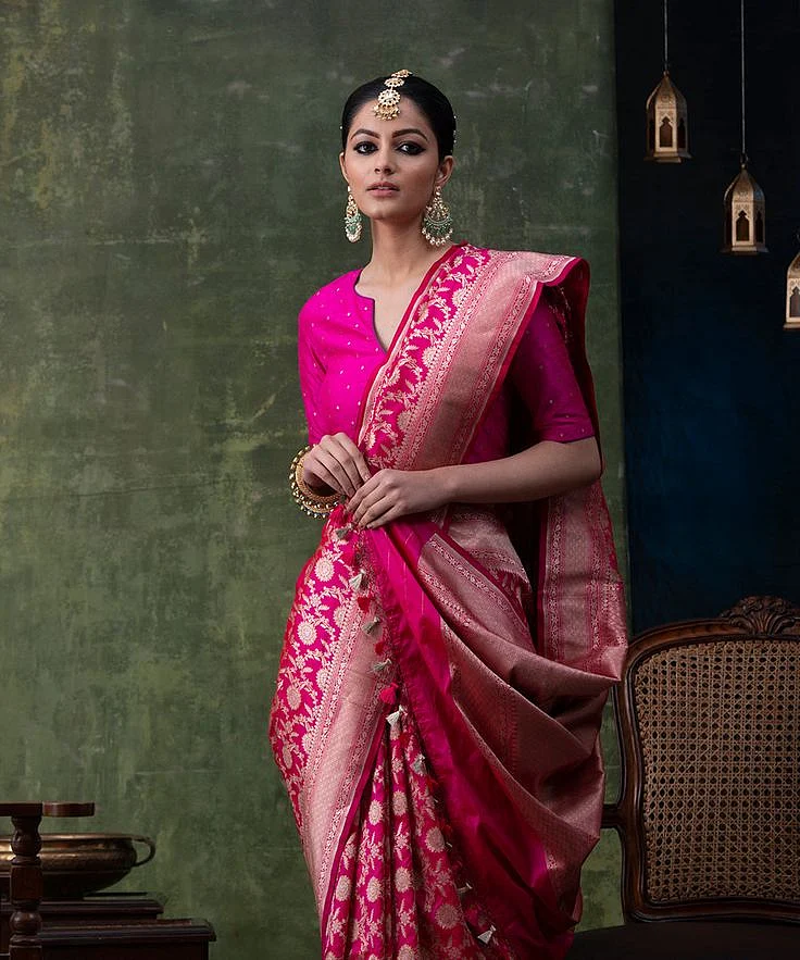 Authentic Luxurious Handcrafted Banarasi Sarees Dupattas