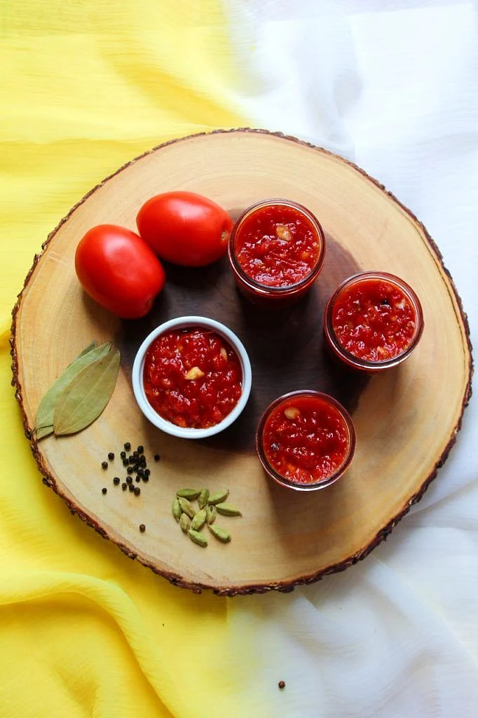 Tomato chutney 3