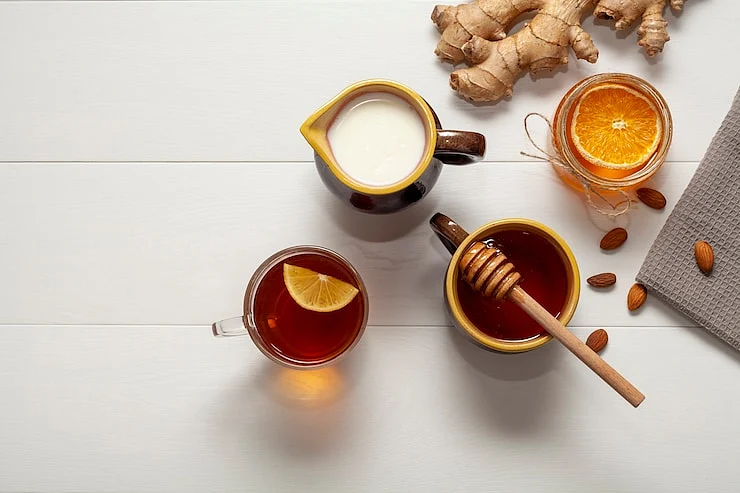 honey ginger tea