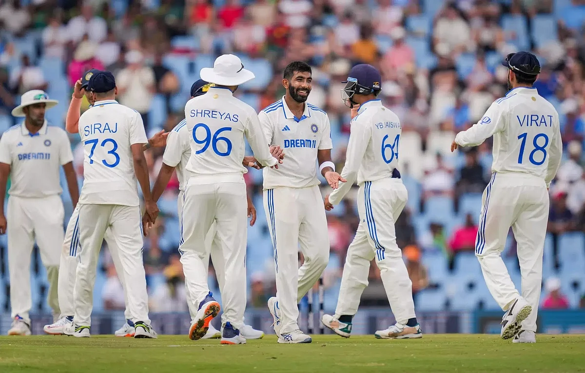 India Test Team scaled