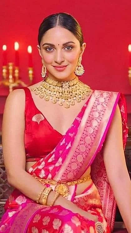 Pink Saree 9