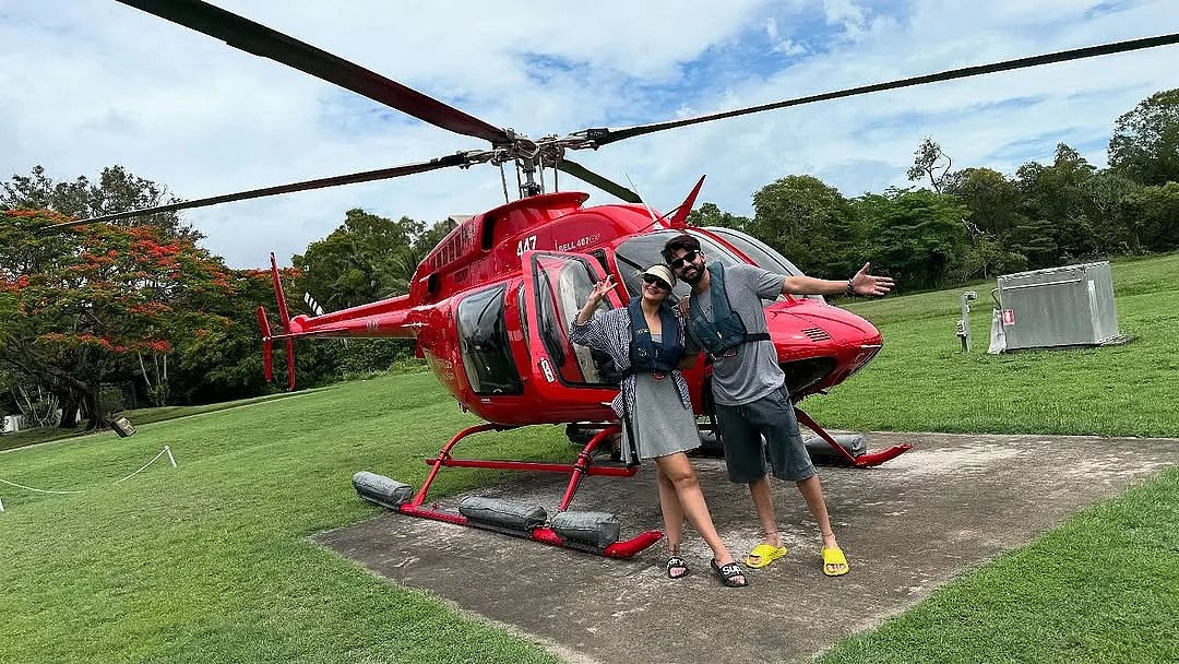 Merry Christmas everyone Cairns was amazing Loved living in the Daintree Rainforest the biking paddle boarding diving driving through portdouglasdaintree flying over it and the beautiful views True A 4