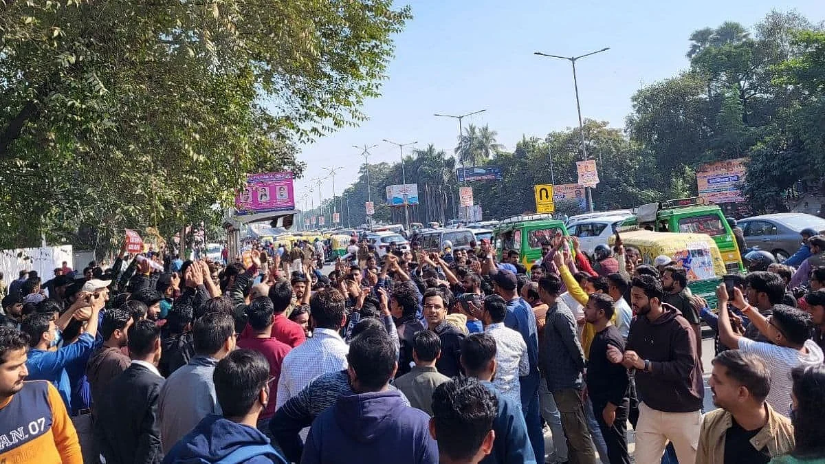 bpsc candidates protest202412302935