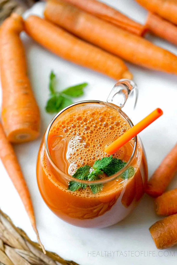 Carrot Juice Recipe Benefits Of Juicing Carrots