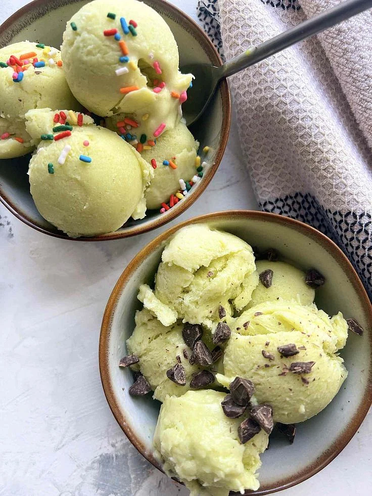 avocado ice cream