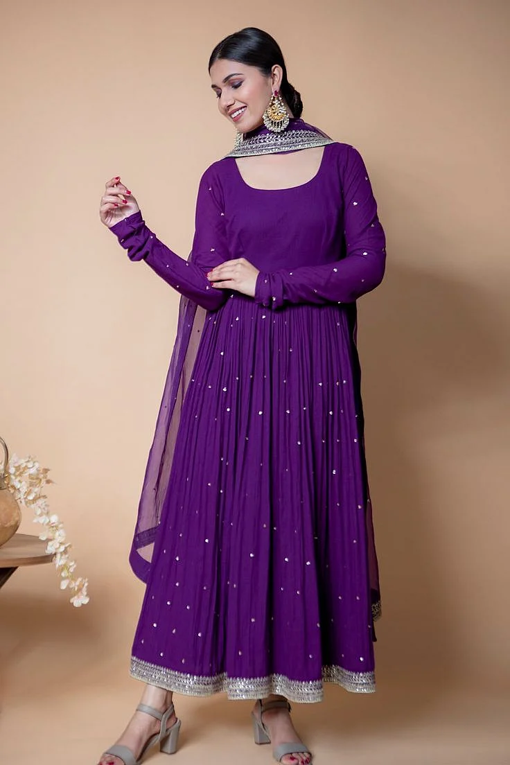 Ombre Shade Anarkali