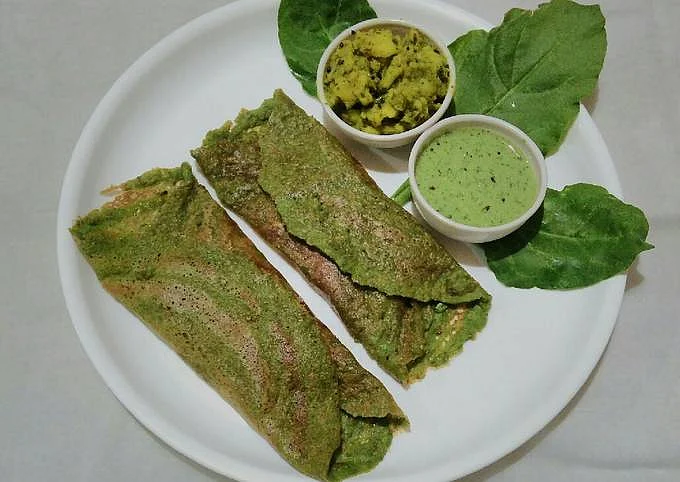 moong palak chilla 6