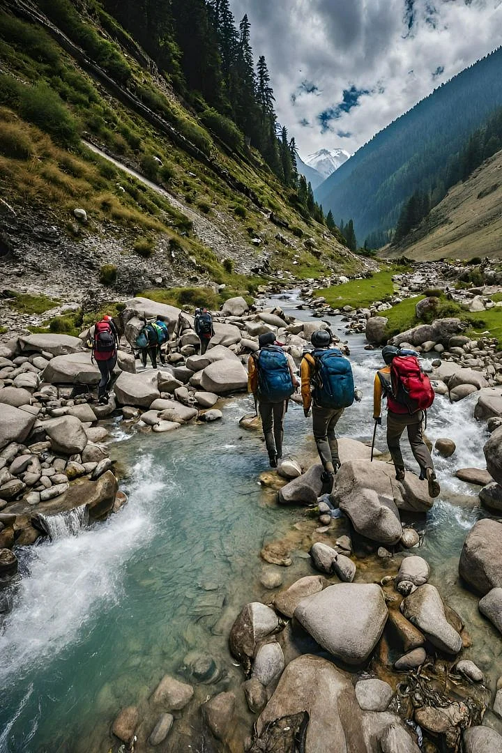 Trekking in Hampta Valley