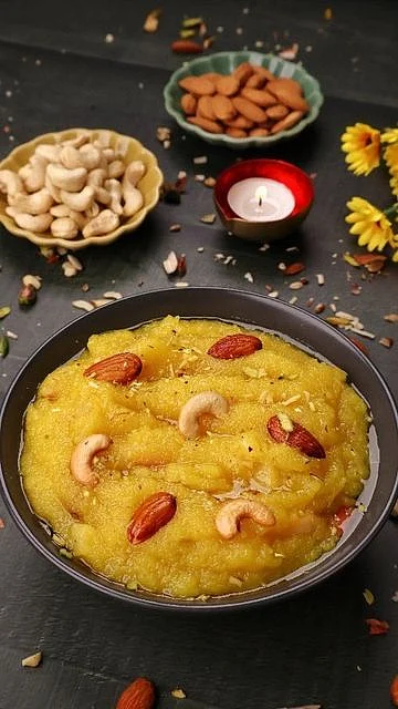 almond halwa 6