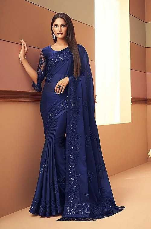 Blue Sarees
