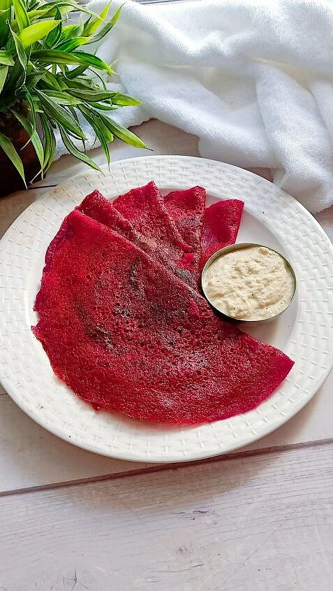 Beetroot Dosa 11