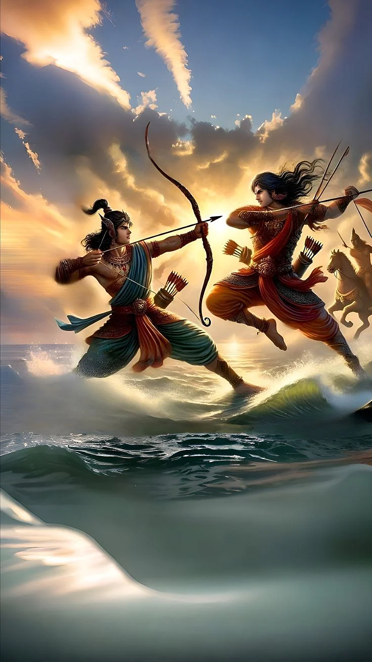Arjun vs Karn in Mahabharat