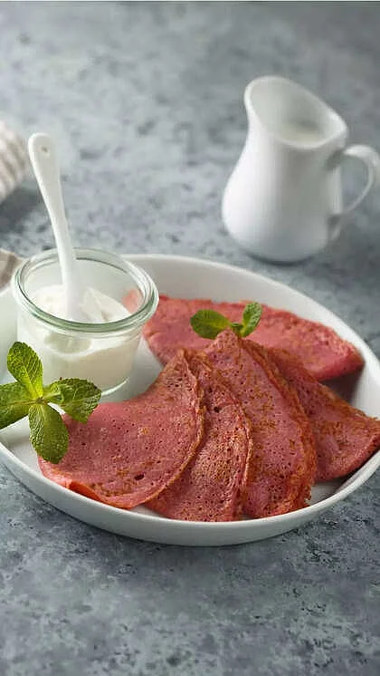Beetroot Dosa 10