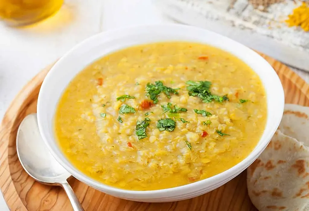 Carrot Moong Dal Split Green Gram Soup Recipe