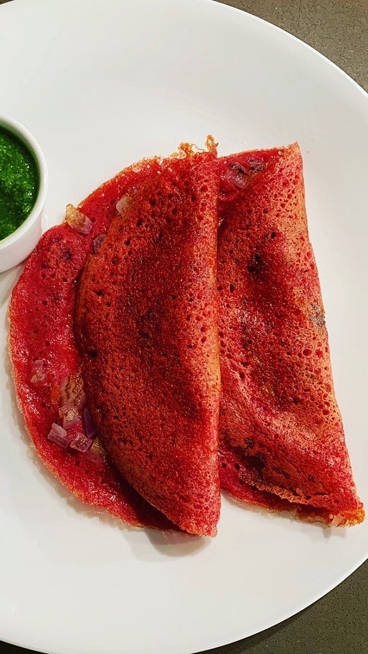Beetroot Dosa 7