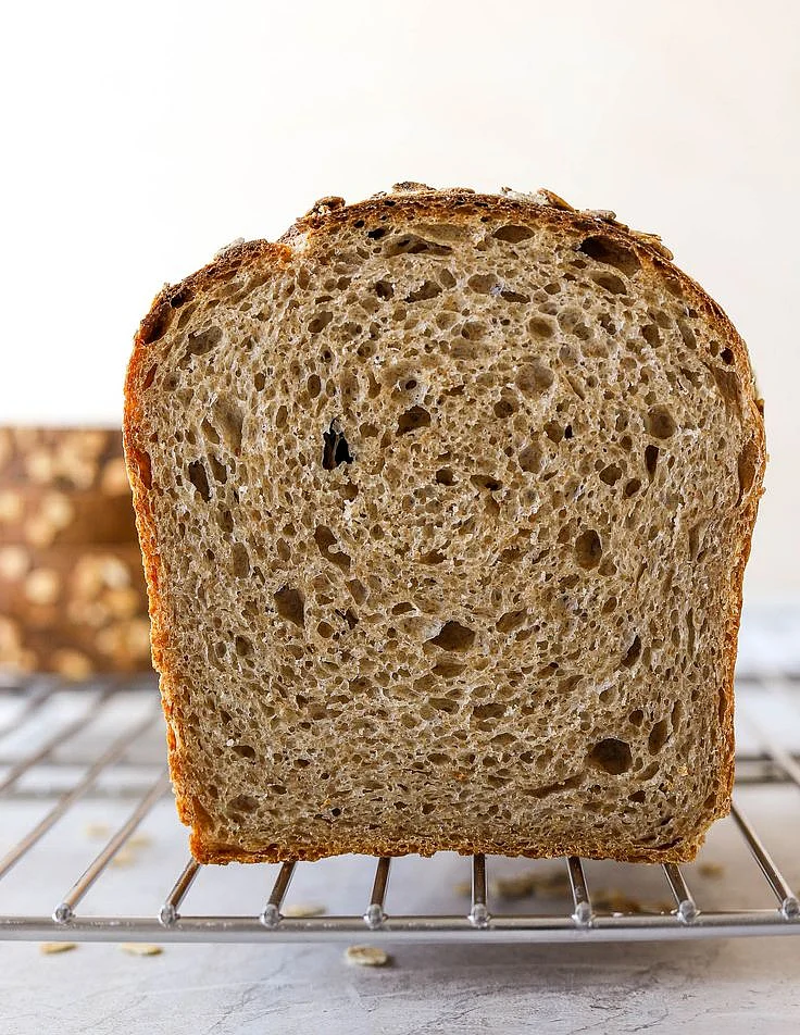 Rustic Whole Grain Sourdough Bread Bread By Elise