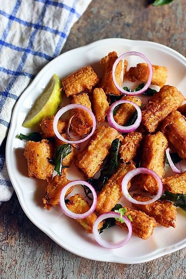 Baby Corn Pakodas