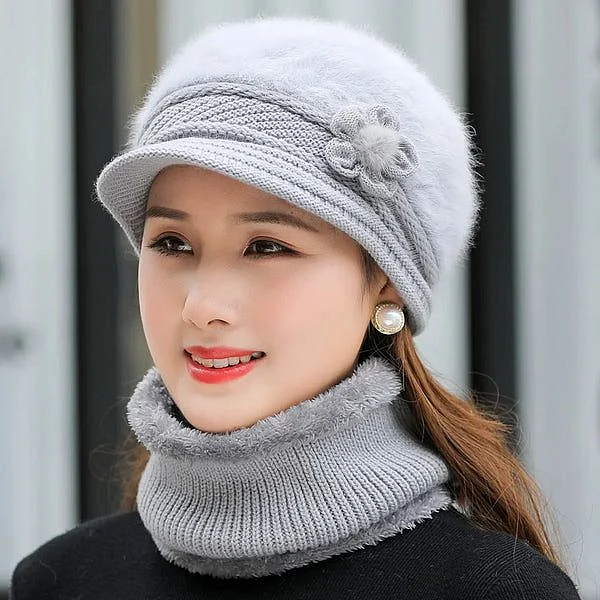 Fur lining cap