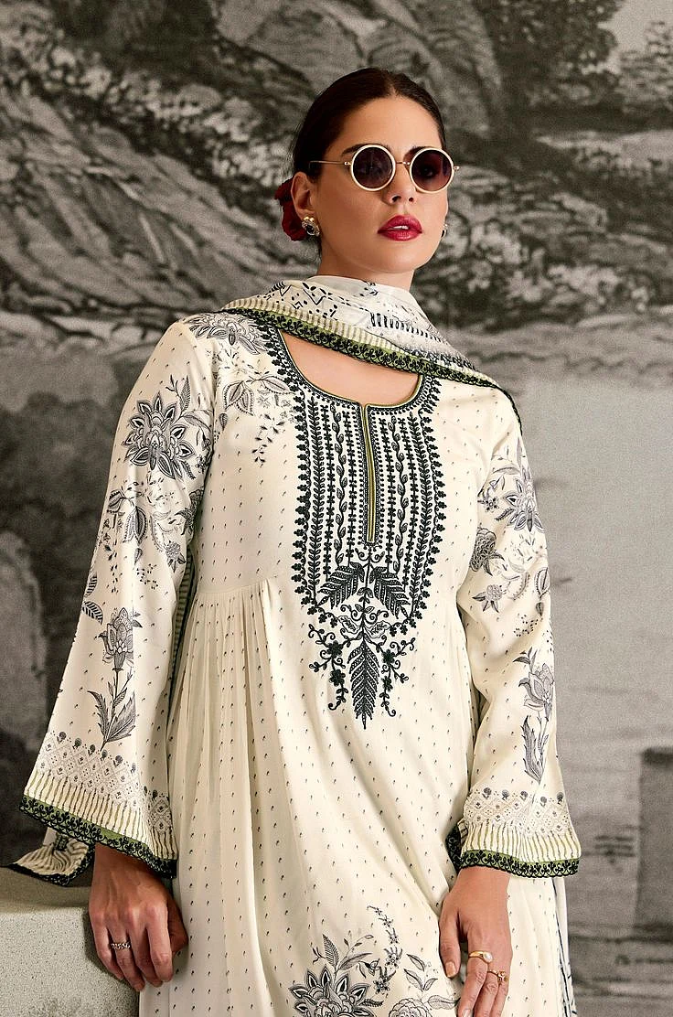 Designer Dupatta Pashmina Suits