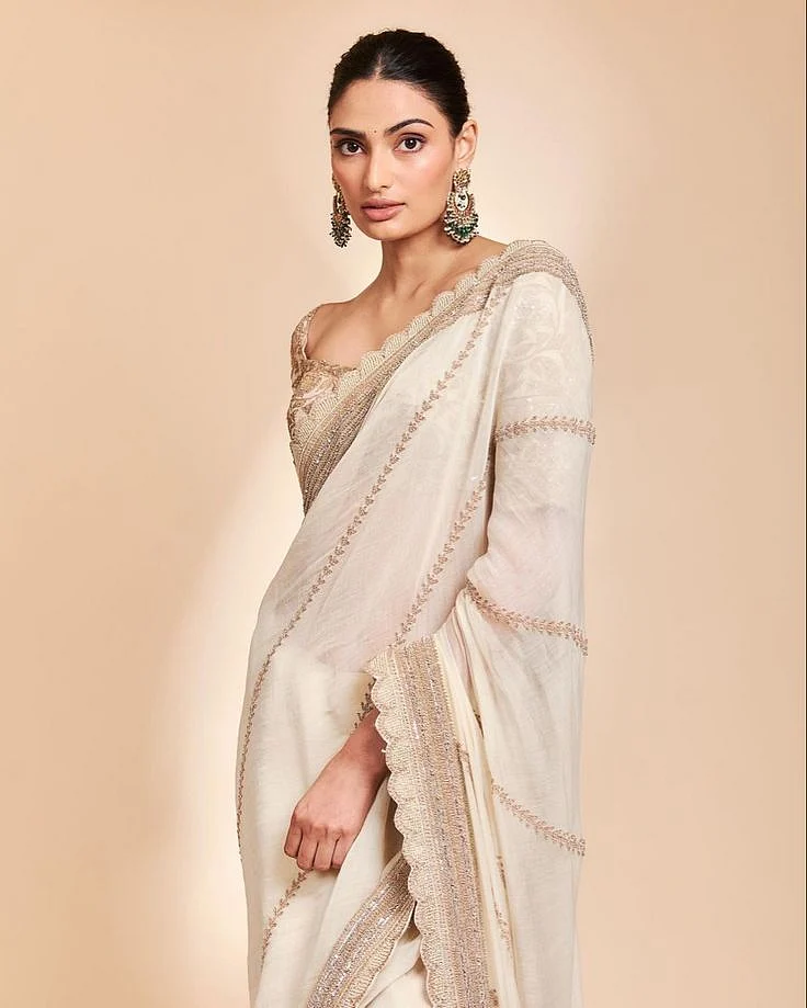 Athiya shetty saree 7