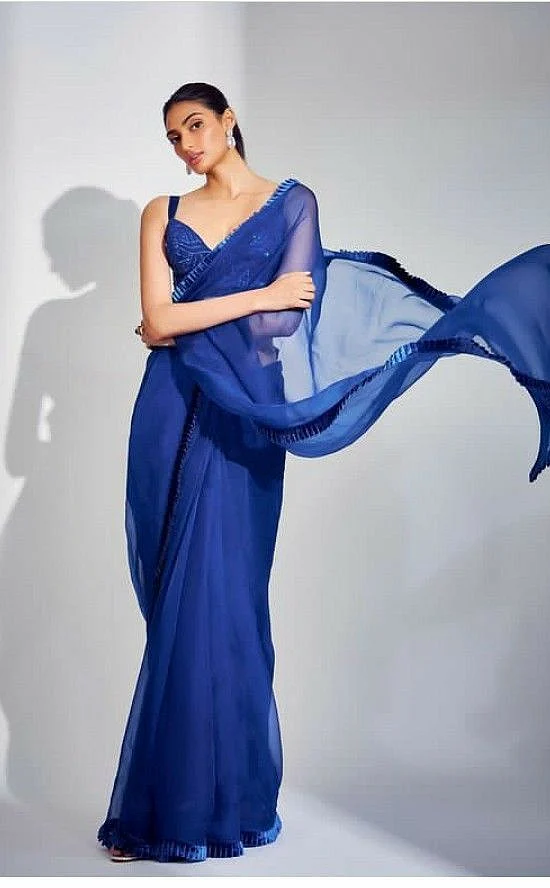 Athiya shetty saree 5