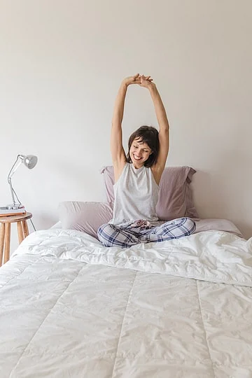waking up 8