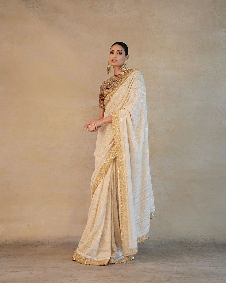 Athiya shetty saree 2
