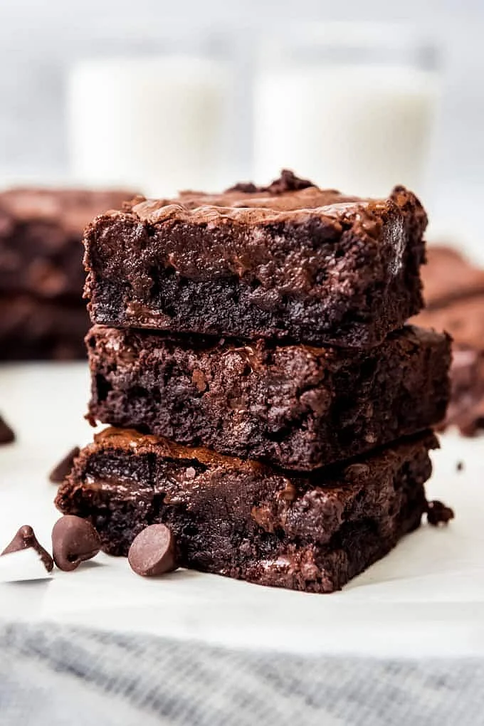 Super Fudgy Homemade Brownies from Scratch House of Nash Eats