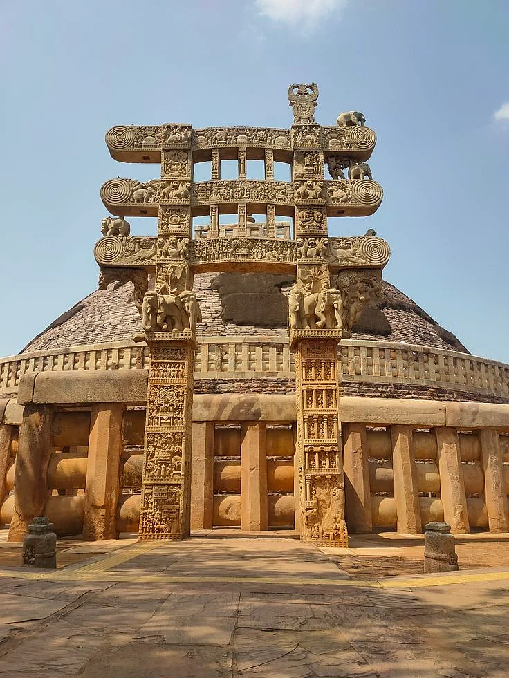 sanchi stupa 🏛️