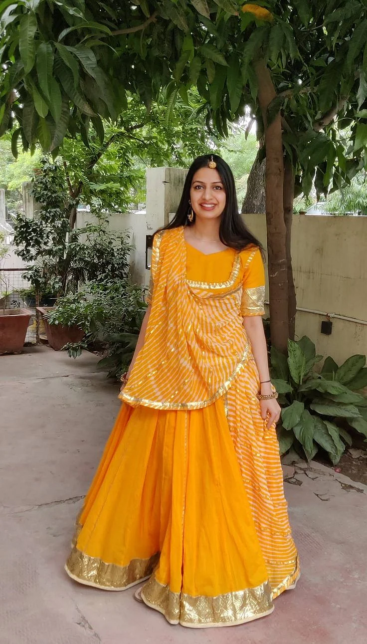 Yellow Rajputi Poshak 36