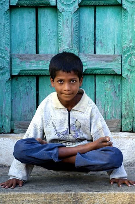 A young yogi