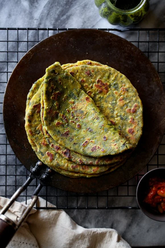 methi parathe