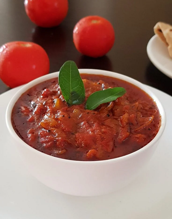 Tomato Garlic Chutney